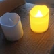 Свічка LED електронна 4 х 3,7 см тепле світло батарейки в комплекті - зображення 8