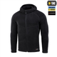 Тактична флісова кофта M-Tac Sprint Fleece Polartec, розмір 2XL, колір Чорний - зображення 1