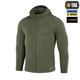 Тактична флісова кофта M-Tac Sprint Fleece Polartec, розмір 2XL, колір Олива - изображение 1