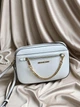 Сумка жіноча Michael Kors Jet Set Large Saffiano Leather Crossbody Bag біла (35S1GTTC7L) - зображення 2