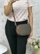 Сумка жіноча Michael Kors Jet Set Travel Medium Signature Logo Crossbody Bag коричнева (35S1GTVC6B) - зображення 8