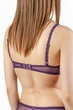 Бюстгальтер женский мягкая чашка из сеточки Felisiya Lingerie Фиолетовый 2007-2817с L - изображение 2