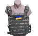 Плитоноска Plate Carrier для бронепластин 25 Х 30 український піксель (00001084) - зображення 1