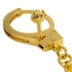 Наручники LOCKINK Sevanda Love-slave & Pretty-sub BDSM Bondage-Toy Handcuffs Золотисті One Size - зображення 3