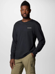 Longsleeve męski Columbia North Cascades Long Sleeve Tee 1834021008 S Czarny (195981693287) - obraz 4