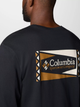 Лонгслів чоловічий Columbia North Cascades Long Sleeve Tee 1834021008 S Чорний (195981693287) - зображення 6