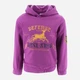 Детское теплое худи для девочки Disney Harry Potter XH1244 98 см Фиолетовое (3609087314900) - изображение 4