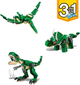 Zestaw klocków LEGO Creator Potężne dinozaury 174 elementy 6 szt (31058) - obraz 5