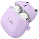 Наушники Bluetooth гарнитура TWS Hoco EW45 Lilac cat - изображение 2
