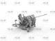 Сборная модель ICM Flak 38, Немецкая зенитная пушка 2СВ 35717 - изображение 5