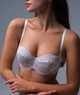 Бюстгальтер ZHU-ZHA 23 Bianca 85C white 14085 - изображение 1