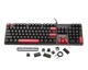 Механическая клавиатура A4Tech Bloody S510R Fire Black, красные свечи, черная, RGB подсветка клавиш, USB - изображение 7