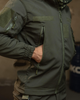 Тактичний костюм демісезонний SoftShell S олива (89484) - зображення 9