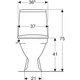 Унитаз-компакт KOLO RUNA L89208 с бачком и сиденьем дюропласт Soft Close - изображение 4
