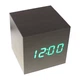Настільні годинники VST-869 (green LED) black - зображення 1