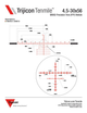 Прицел оптический TRIJICON Tenmile 4.5-30x56 (34 мм) Red/Green MRAD illum. Precision Tree FFP - изображение 2