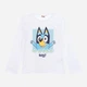 Детский лонгслив для девочки Disney Bluey XH1470.REC 110 см Белый (3609087466982) - изображение 1
