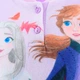 Детская теплая флисовая пижама для девочки Disney Frozen XH20120.B 92-98 см Фиолетовая (3609087325869) - изображение 5