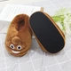 Капці-кігурумі Какашки My Kigu Домашні Дитячі Для Дівчинки М'які Плюшеві Коричневий 28-34 (Д301941) - зображення 3