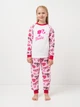 Детская теплая пижама для девочки Smile Time Barbie Girl OX36-21-1 116 см Розовая (st_2000000151663) - изображение 1