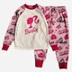 Детская теплая пижама для девочки Smile Time Barbie Girl OX36-21-1 116 см Розовая (st_2000000151663) - изображение 7