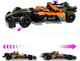 Zestaw klocków LEGO Technics Neom McLaren Formula E Team 452 elementy 4 szt (42169) - obraz 5