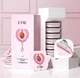 Маска для волос увлажняющая Etae Peach Fragrance Silky And Times Embellish Wet Hair Film с персиком , 6шт*12г - изображение 2