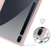 Чохол TPUCristal SlimTPU Spen holder для Samsung Galaxy Tab S7/S8 11 Світло-рожевий - изображение 5