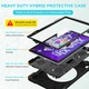 Чохол Rugged 3 Layers броньований протиударний з захистом Lenovo Tab M10 (3rd Gen) TB328 Чорний - изображение 5
