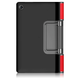 Чохол SlimFitCover Lenovo Yoga Tab YT J706F 2021 Червоний - изображение 2