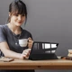 Чохол TPUCristal SlimTPU Spen holder для Samsung Tab S6 lite P610 P615 P613 P619 Чорний - зображення 9