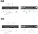 Бездротовий подовжувач HDMI 4K 60Гц, USB-клавіатура та миша до 50 метрів Lenkeng LKV699 - зображення 5