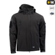 Куртка M-Tac Soft Shell с подстежкой Black M - изображение 3