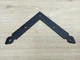 Уголок накладной декоративный P150х22x150 (Черный) - изображение 4