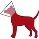 Ветеринарный воротник на липучке Trixie, 30-37 см - изображение 2
