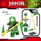 Набор фигурок конструктор Ниндзяго ninjago Джей Кай Зейн Коул Ллойд Ниа Ниндроид Гармадон 6 штук (II) 33524 - изображение 5