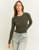 Боди-лонгслив женский Tally Weijl SBOCOCOSYM-DEP M Зеленый (7612950117023) - изображение 1