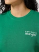 Свитшот женский Wrangler 112356509 S Зеленый (5401139090101) - изображение 5