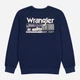 Свитшот мужской Wrangler 112357328 XL Темно-синий (5401139132467) - изображение 6