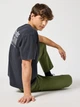Футболка хлопковая длинная мужская Wrangler 112357350 M Темно-серая (5401139132207) - изображение 3