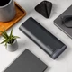 Премиальный контейнер для таблеток HigherHuman Extra Large Sleek Modern Pill Box Steel Grey - изображение 5