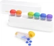 Премиальный контейнер для таблеток Koviuu Weekly Pill Organizer 1 Time a Day White - изображение 1