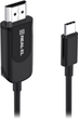 Кабель Real-El CHD-180 Type C - HDMI 4K 60Гц 1.8 м Black (EL123500044) - зображення 3