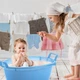 Таз з ручками овальний 12л, 45х34х16 см блакитний PE, STEFANPLAST 31450 - зображення 2