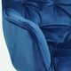 Крісло м'яке зі спинкою Signal Cherry Velvet BluveL 86 (Синій, вельвет) - изображение 5