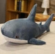 Мягкая игрушка плюшевая акула shark doll 60 см подушка акула для обнимашек игрушка для детей - изображение 7