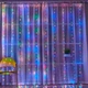 Гірлянда штора світлодіодна 3х2 м на 200 LED з пультом ДК 8 режимів світіння різнобарвна для вікна та святкового декору інтер'єру - зображення 5