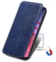 Чехол-книжка Cubik Book для Motorola Edge 70 Fusion / синий - изображение 4