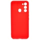 Чохол Fiji Style для Tecno Spark 8C (KG5k/KG5n) силікон бампер із захистом блоку камер червоний - зображення 2