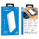 Power bank Borofone BJ16 10000 mAh повербанк 2хUSB White - изображение 4